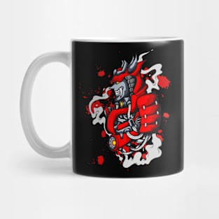 Samurai robotic body Mug